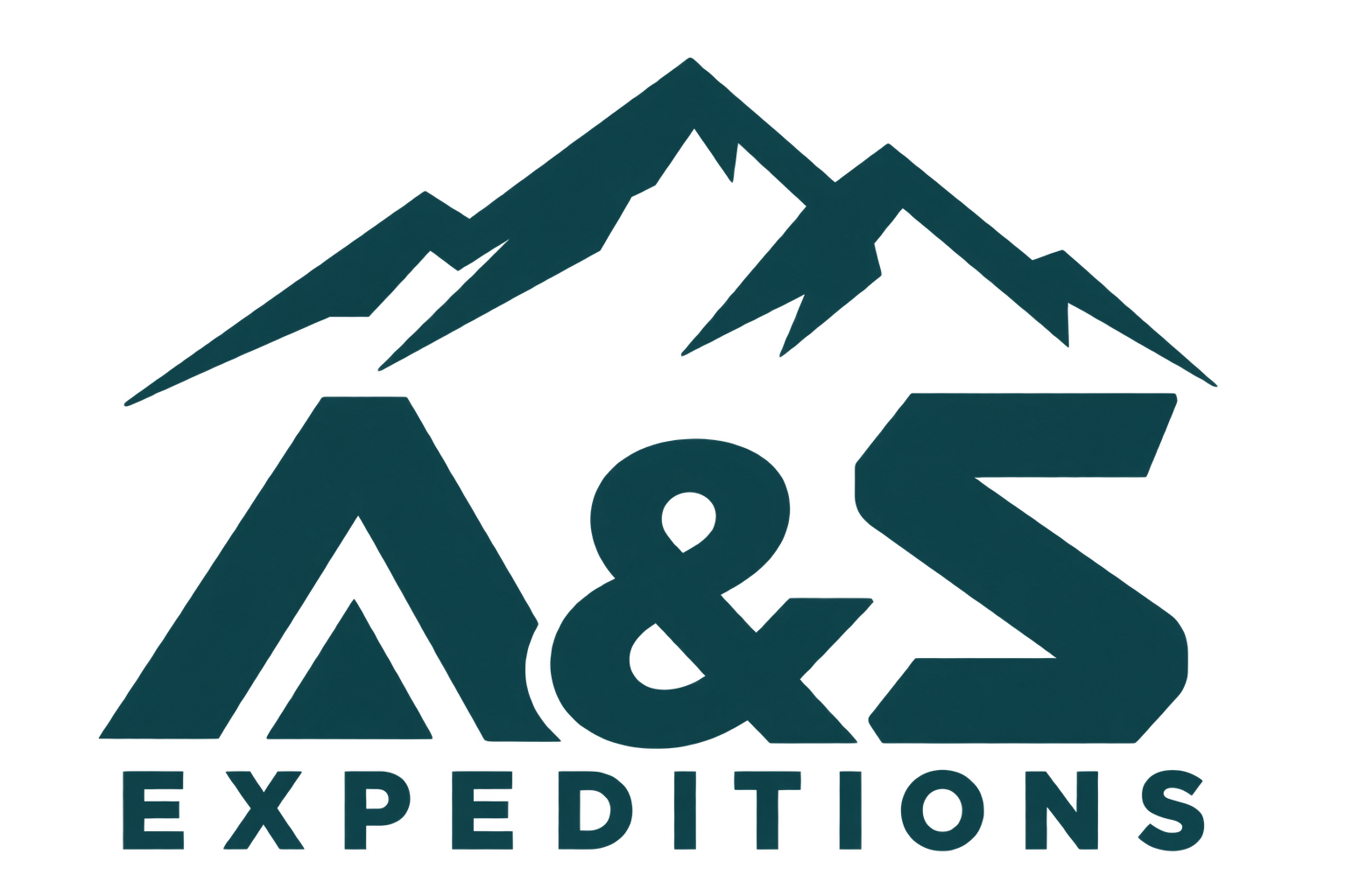 A&S Expeditions mountain logo